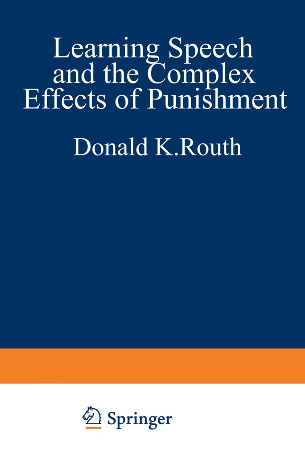 Big bigCover of Learning, Speech, and the Complex Effects of Punishment