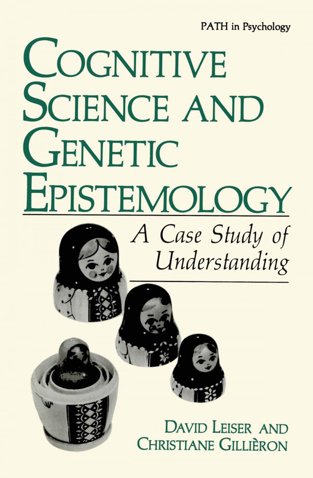 Big bigCover of Cognitive Science and Genetic Epistemology