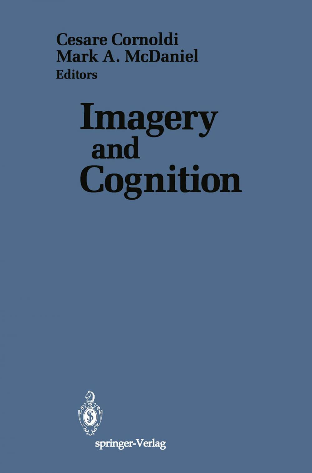 Big bigCover of Imagery and Cognition