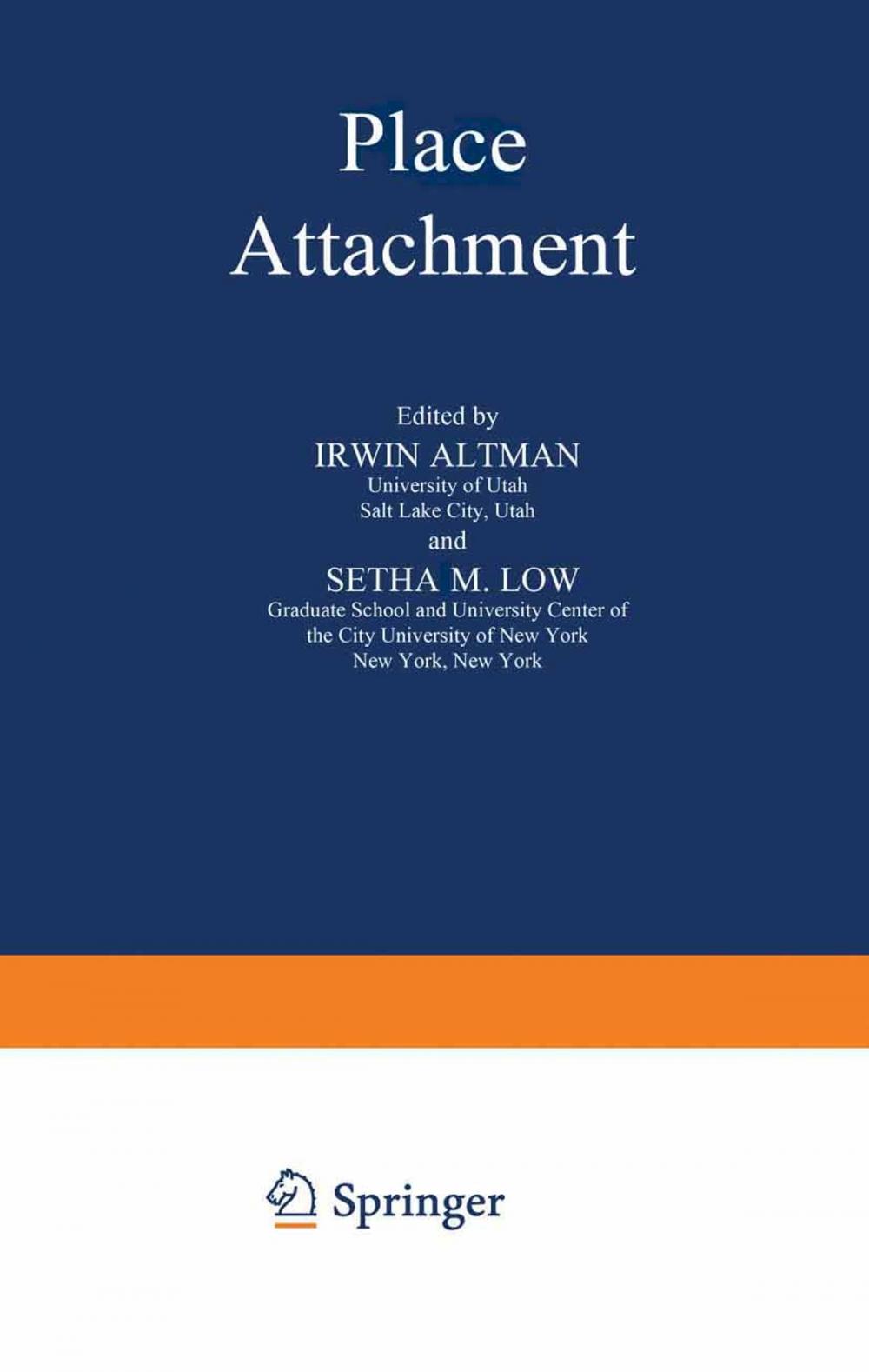 Big bigCover of Place Attachment