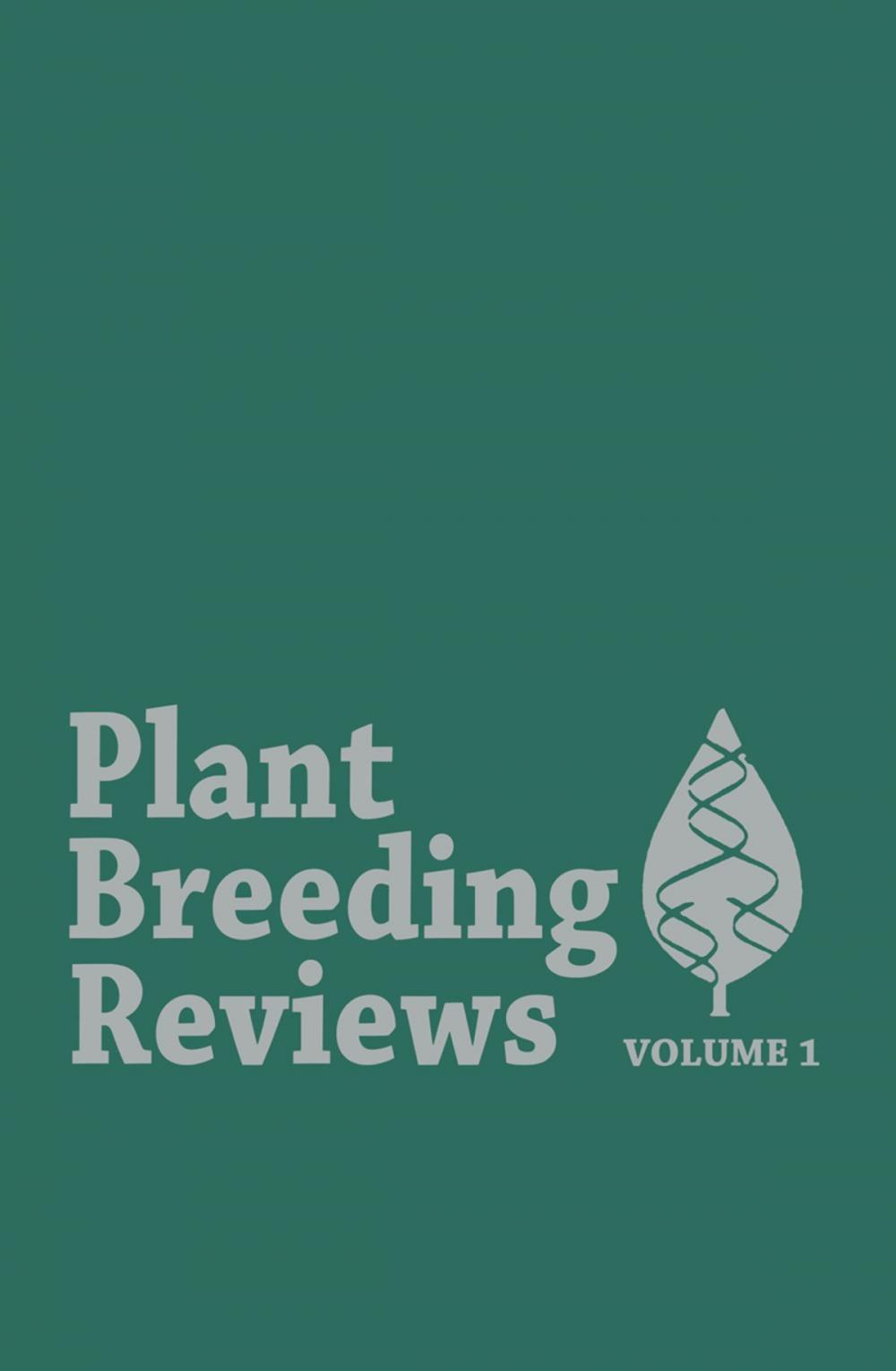 Big bigCover of Plant Breeding Reviews