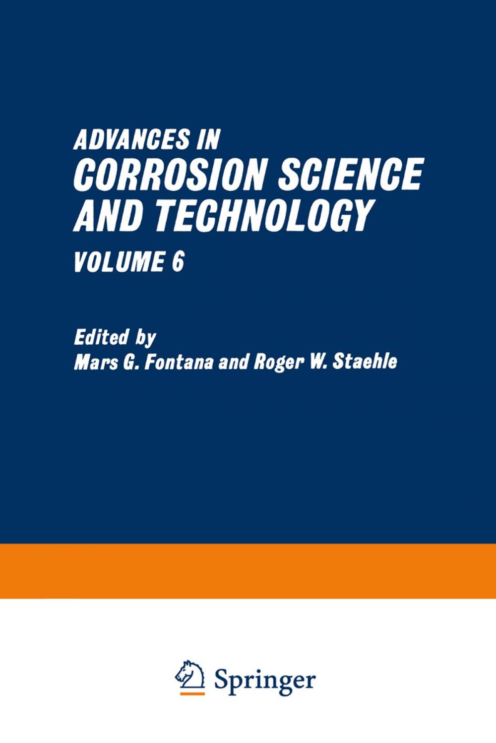 Big bigCover of Advances in Corrosion Science and Technology