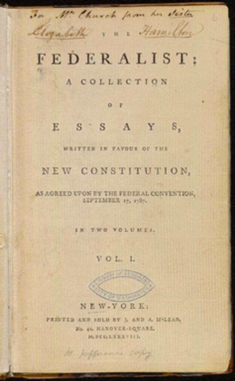 Big bigCover of The Utility of the Union: The Lives and Legacies of Alexander Hamilton, James Madison, and the Federalist Papers