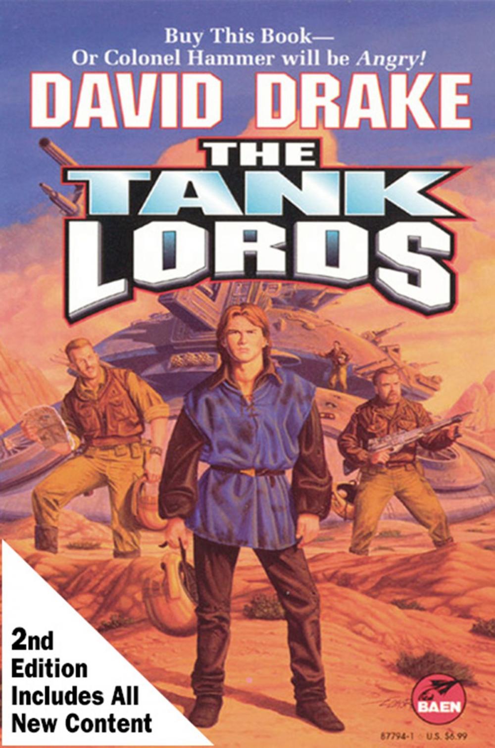 Big bigCover of The Tank Lords, Second Edition