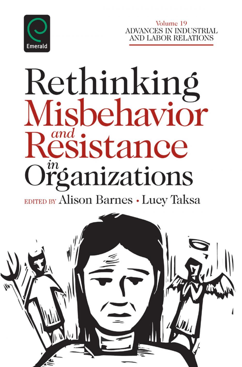 Big bigCover of Rethinking Misbehavior and Resistance in Organizations