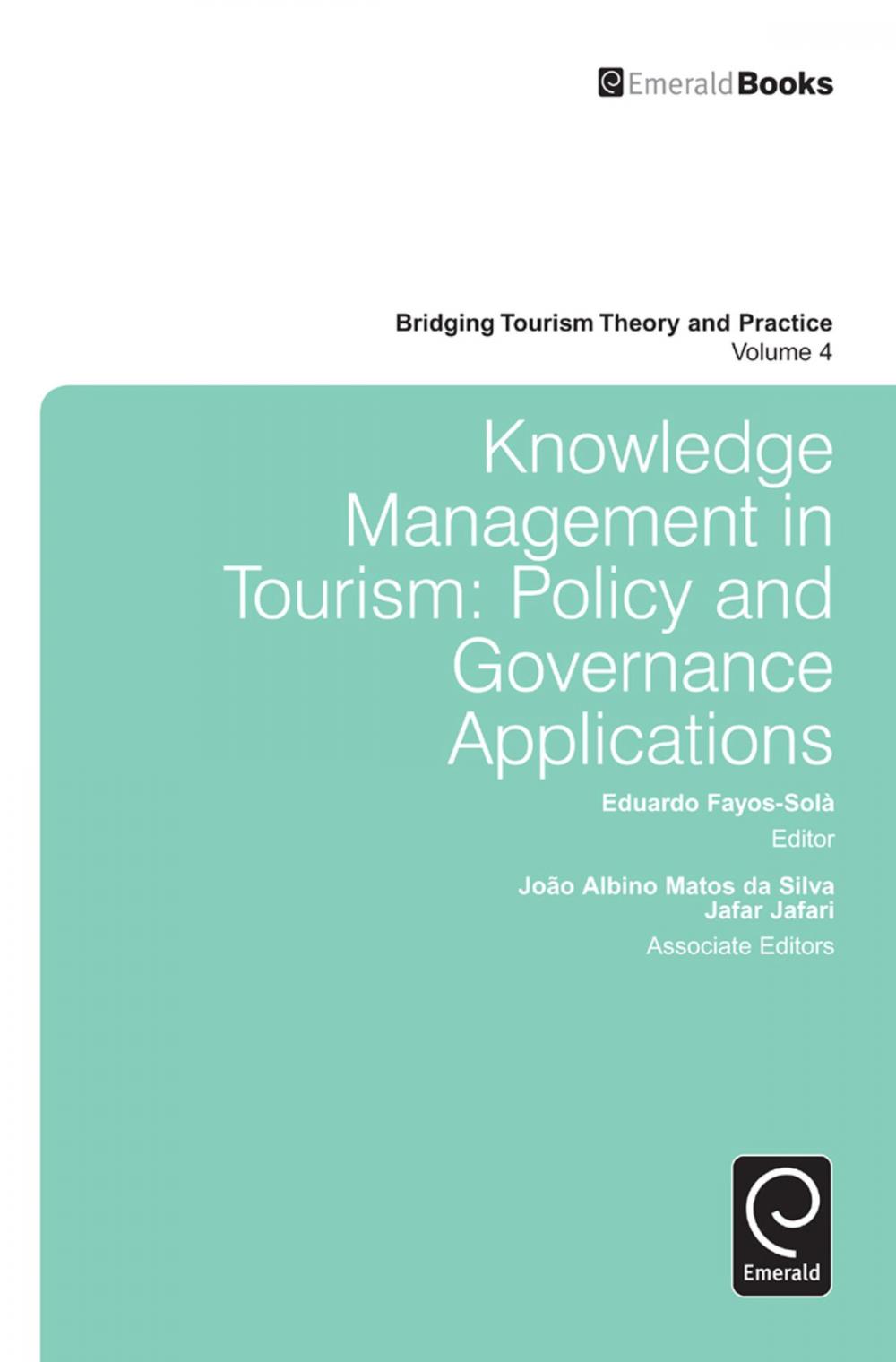 Big bigCover of Knowledge Management in Tourism