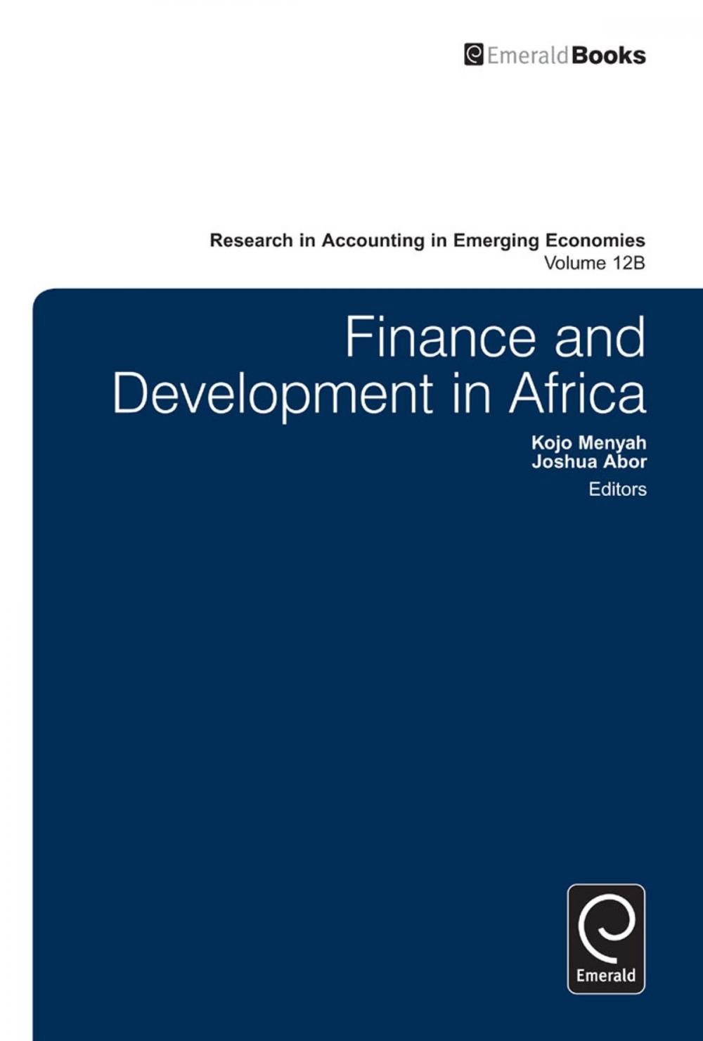 Big bigCover of Finance and Development in Africa