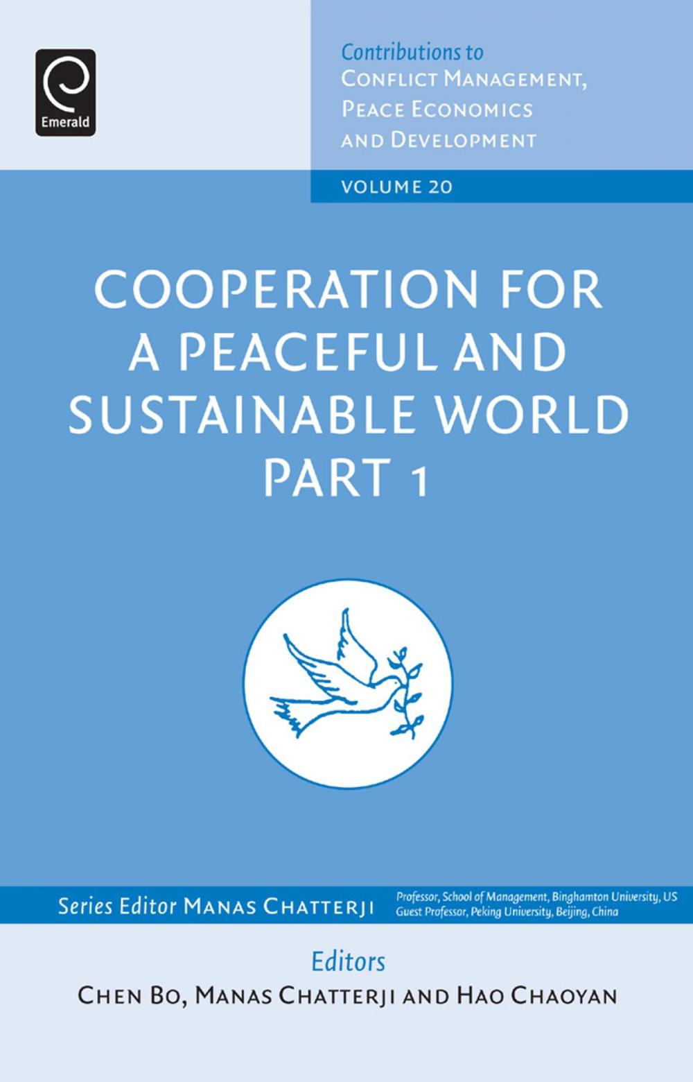 Big bigCover of Cooperation for a Peaceful and Sustainable World