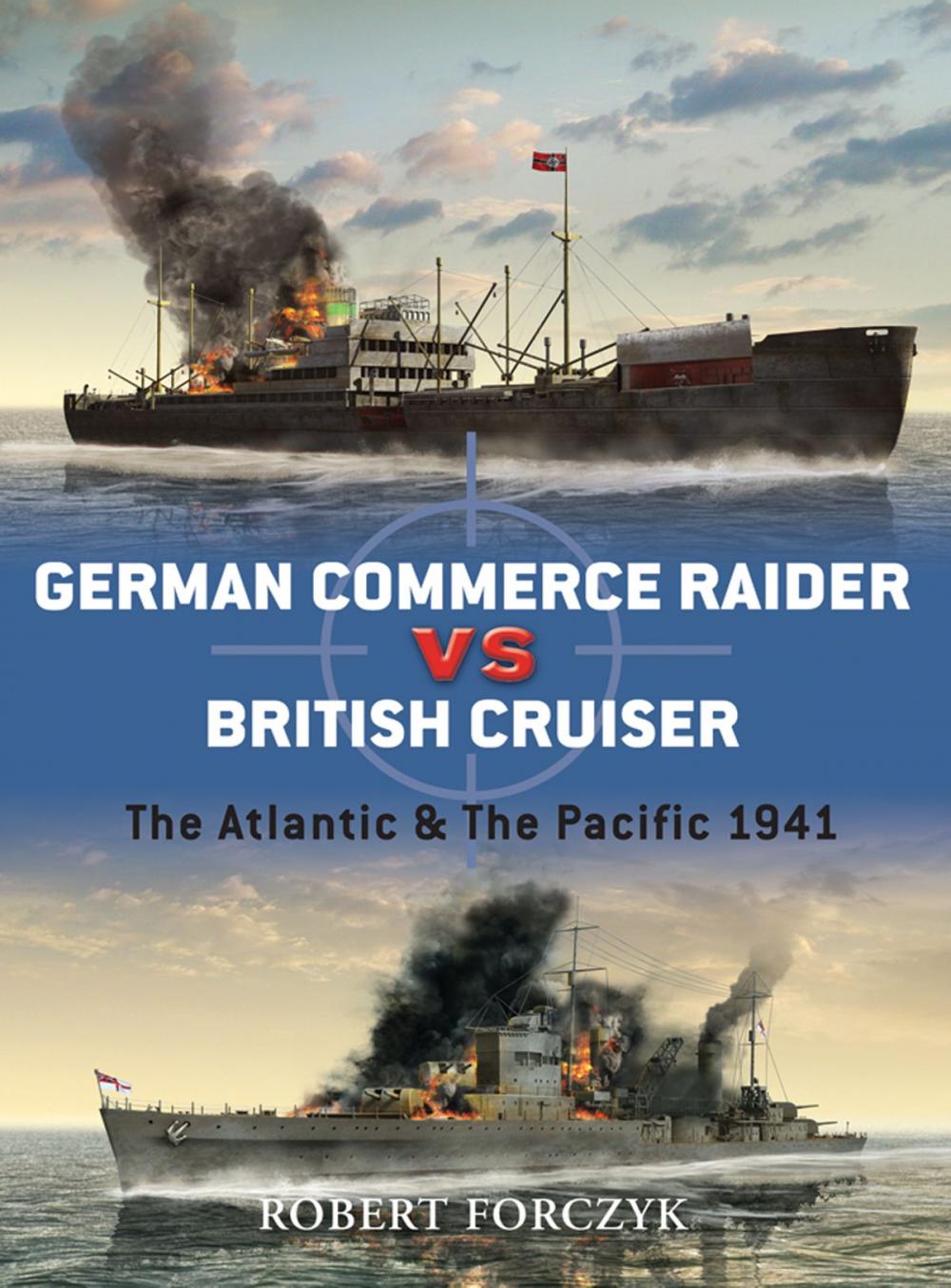 Big bigCover of German Commerce Raider vs British Cruiser