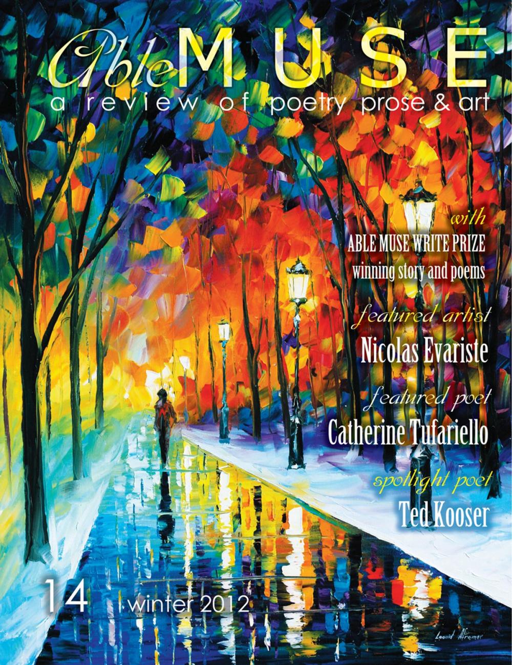 Big bigCover of Able Muse - a review of poetry, prose and art - Winter 2012 (No. 14 - print edition)