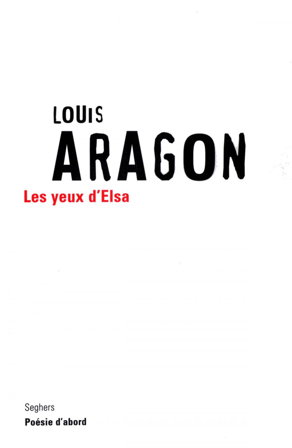 Big bigCover of Les yeux d'Elsa