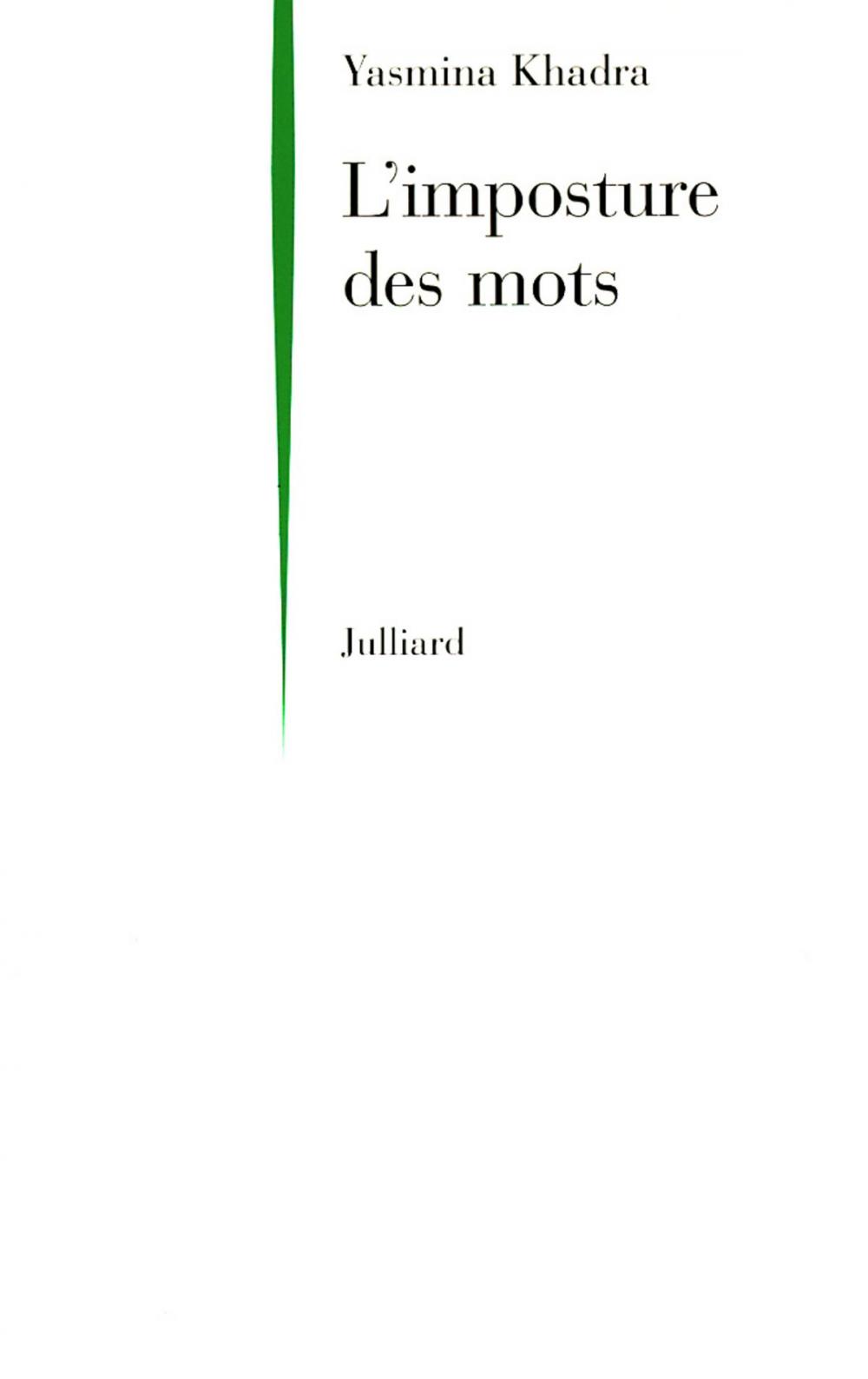 Big bigCover of L'Imposture des mots