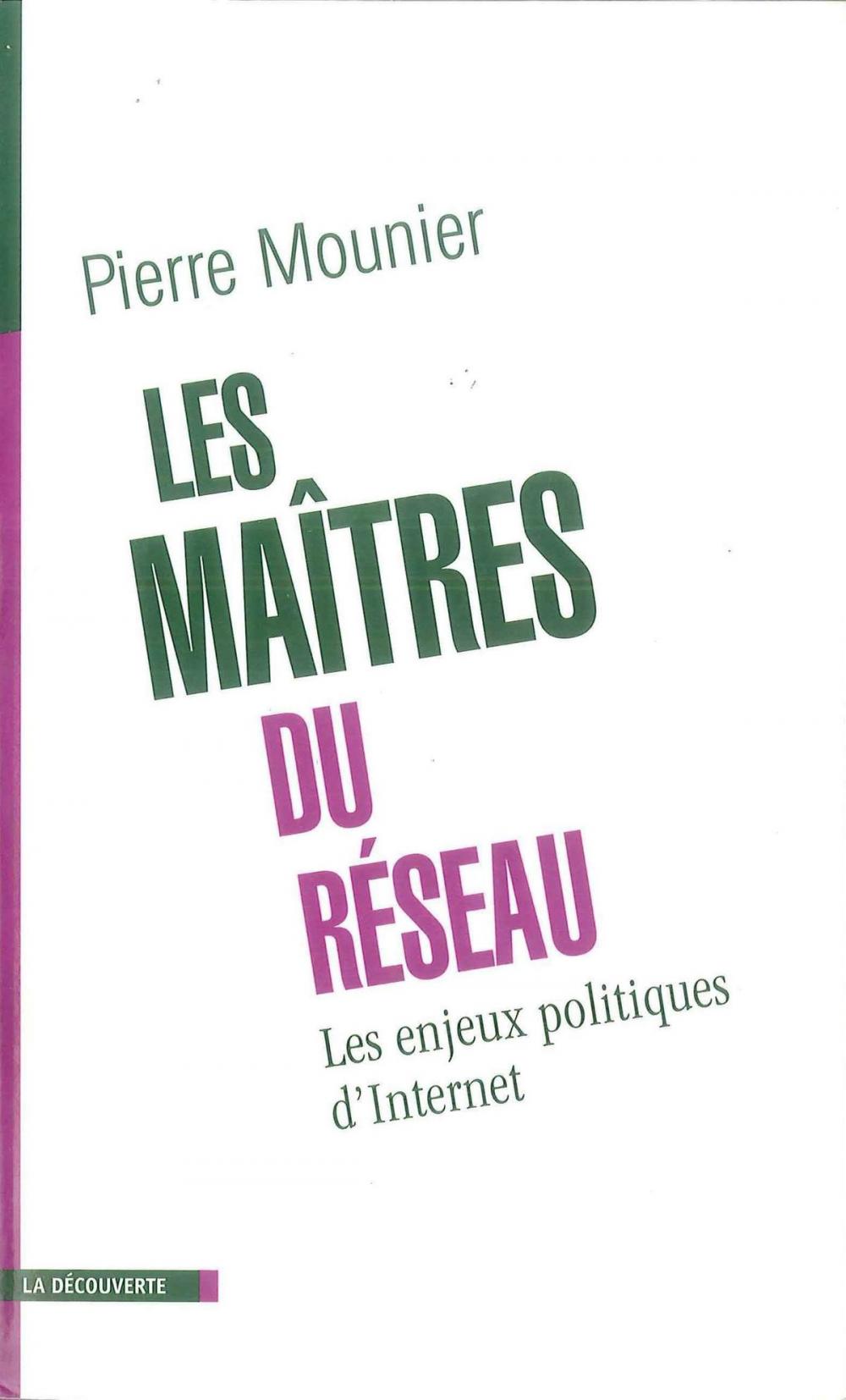 Big bigCover of Les maîtres du réseau