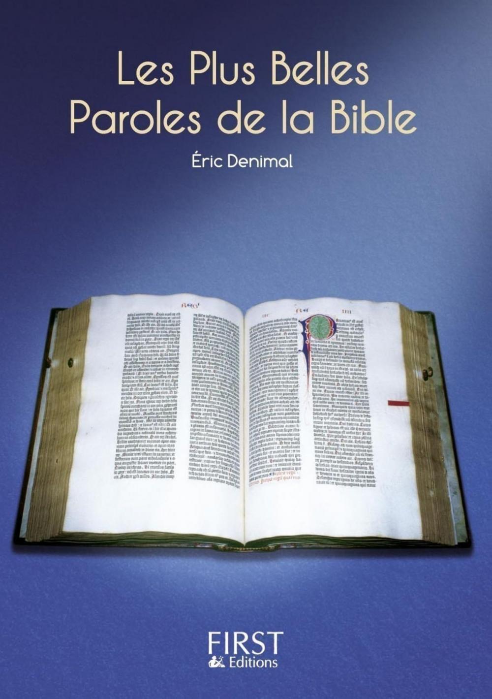 Big bigCover of Petit livre de - Les plus belles paroles de la Bible