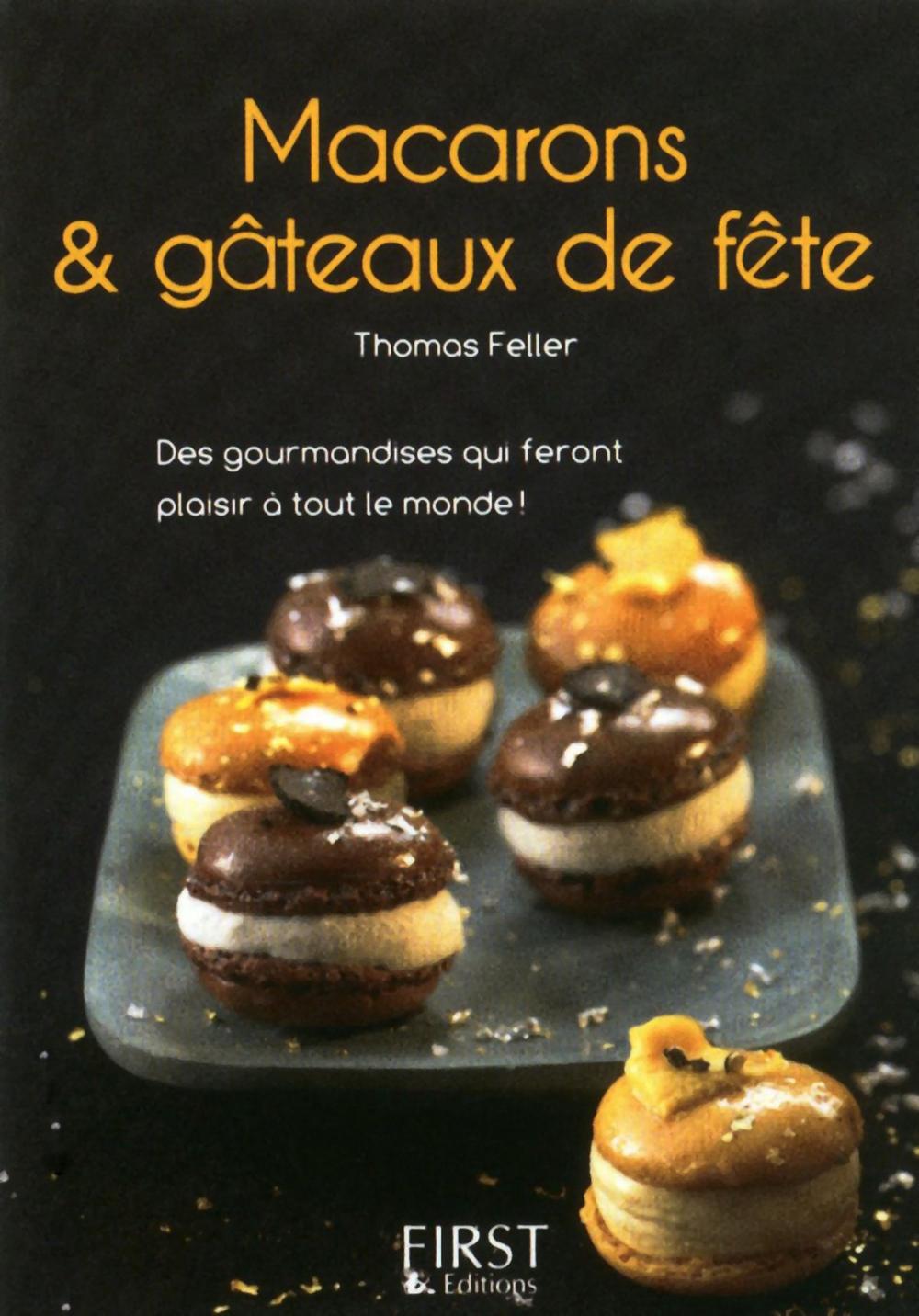 Big bigCover of Petit livre de - Macarons et gâteaux de fête