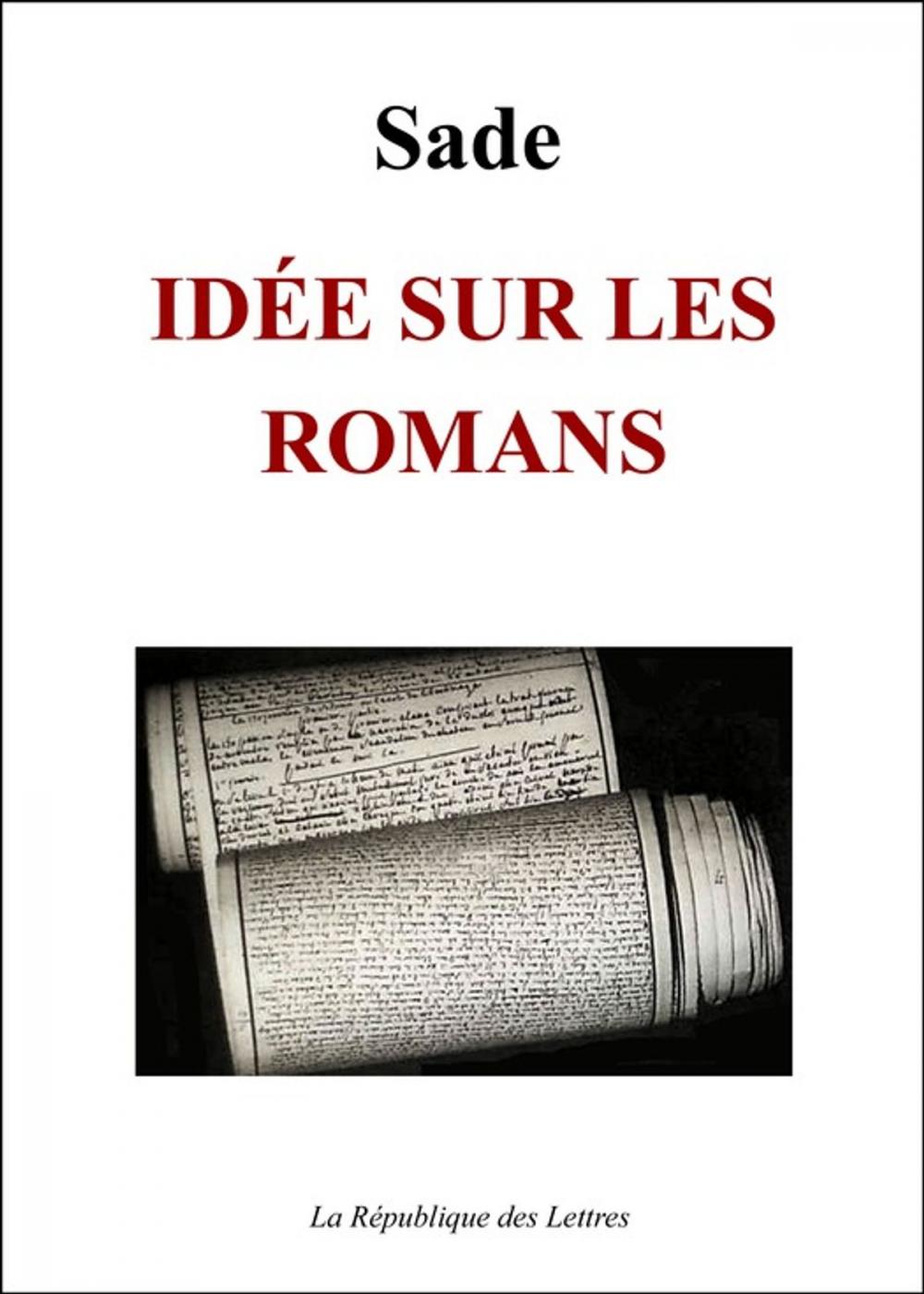 Big bigCover of Idée sur les romans