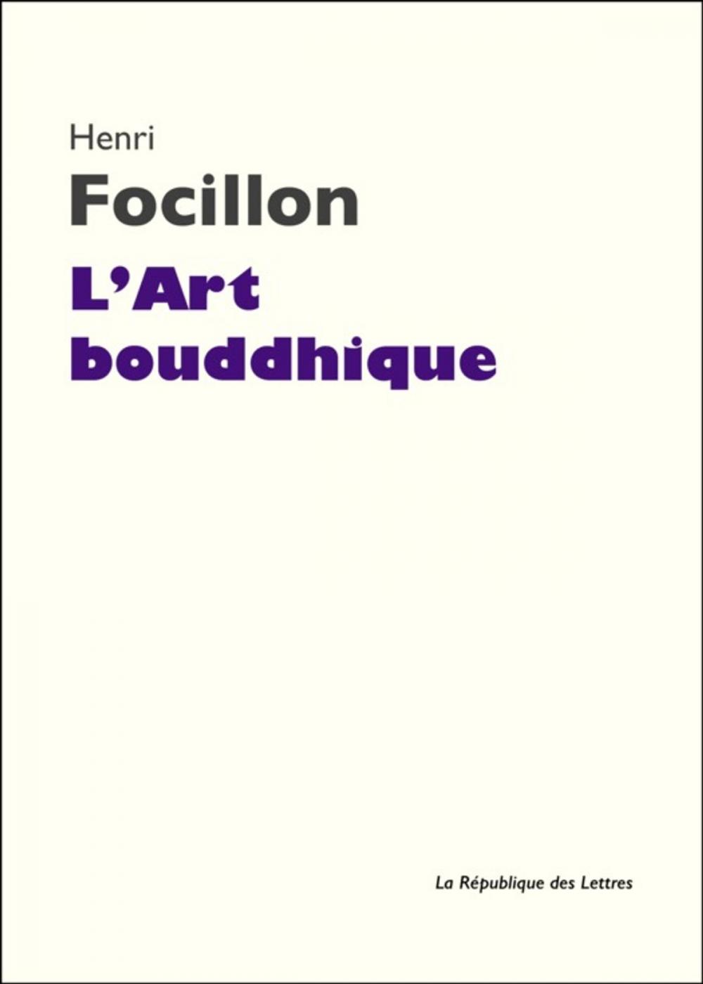 Big bigCover of L'Art bouddhique