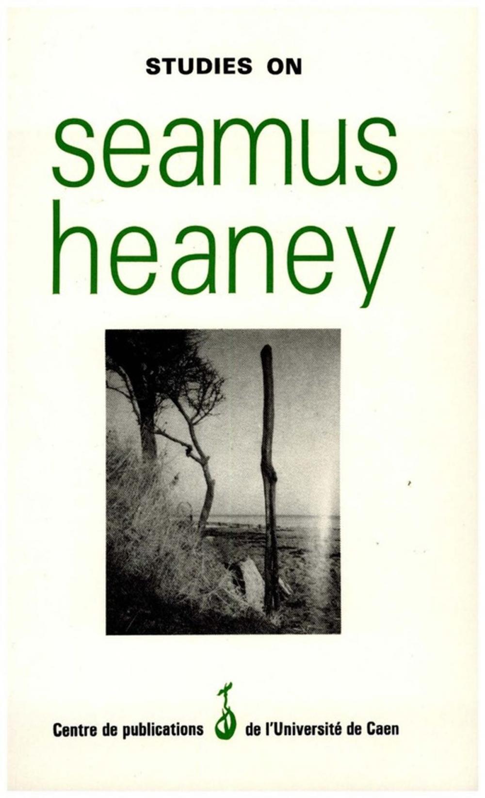 Big bigCover of Studies on Seamus Heaney