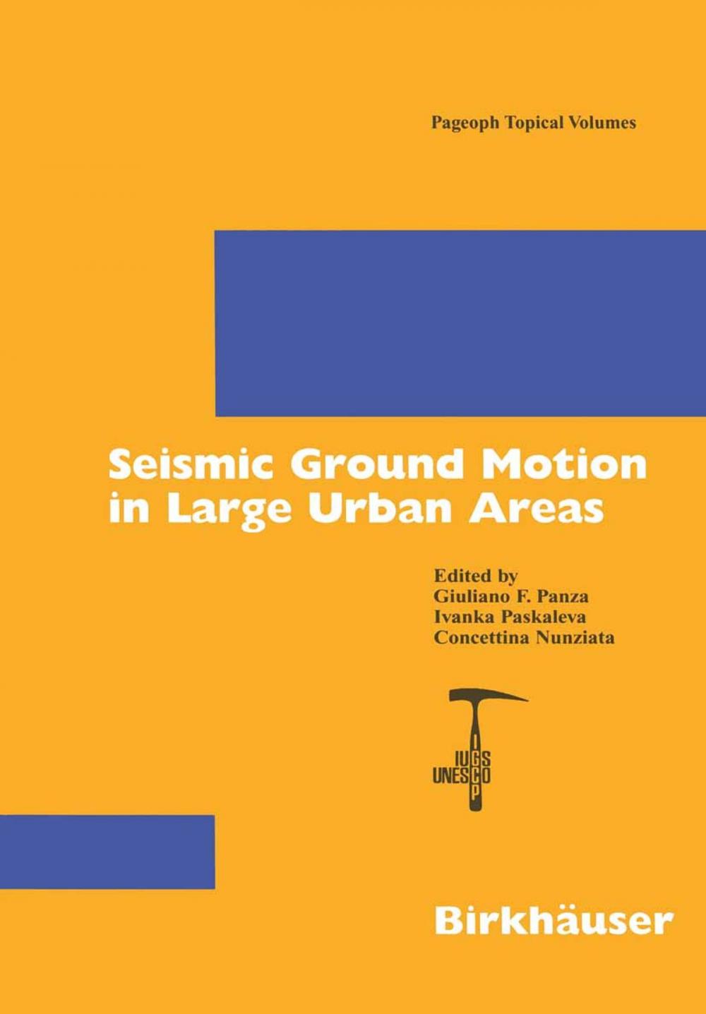 Big bigCover of Seismic Ground Motion in Large Urban Areas