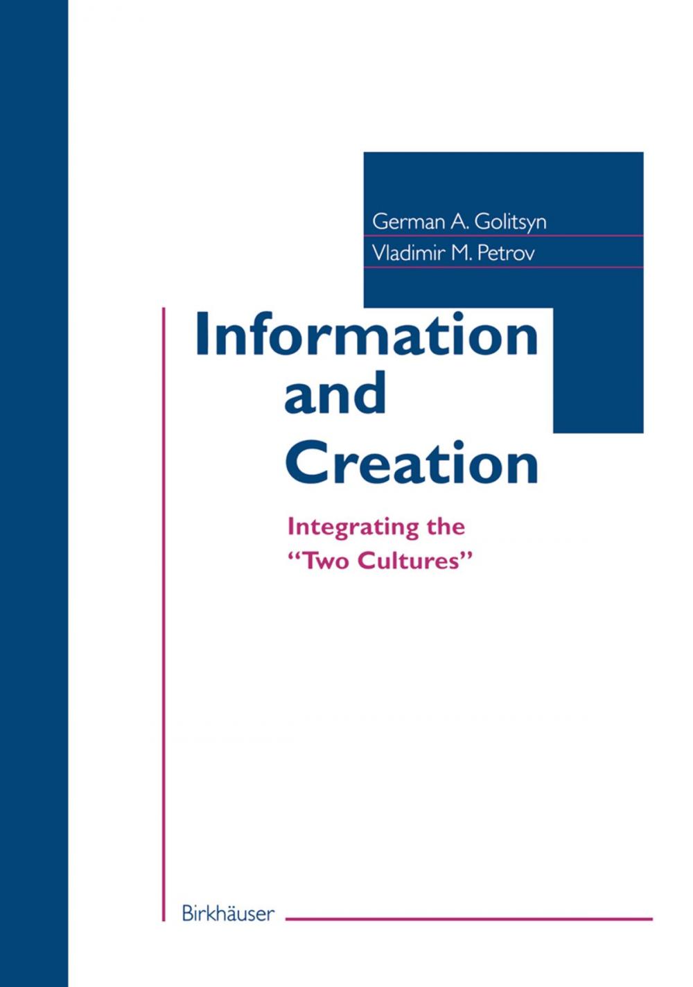 Big bigCover of Information and Creation