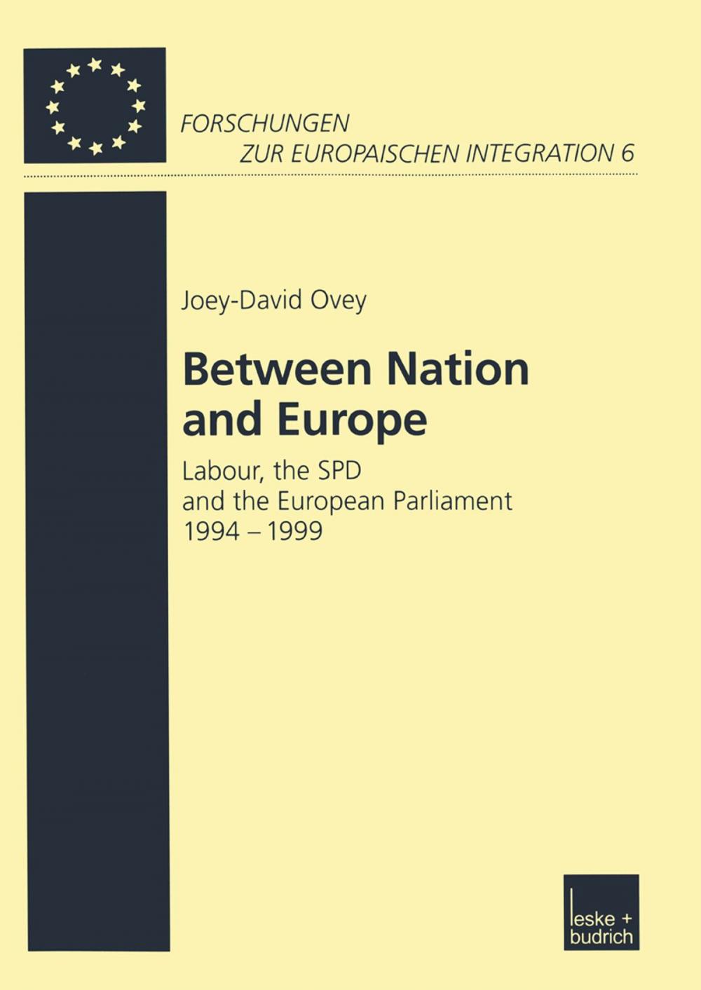 Big bigCover of Between Nation and Europe