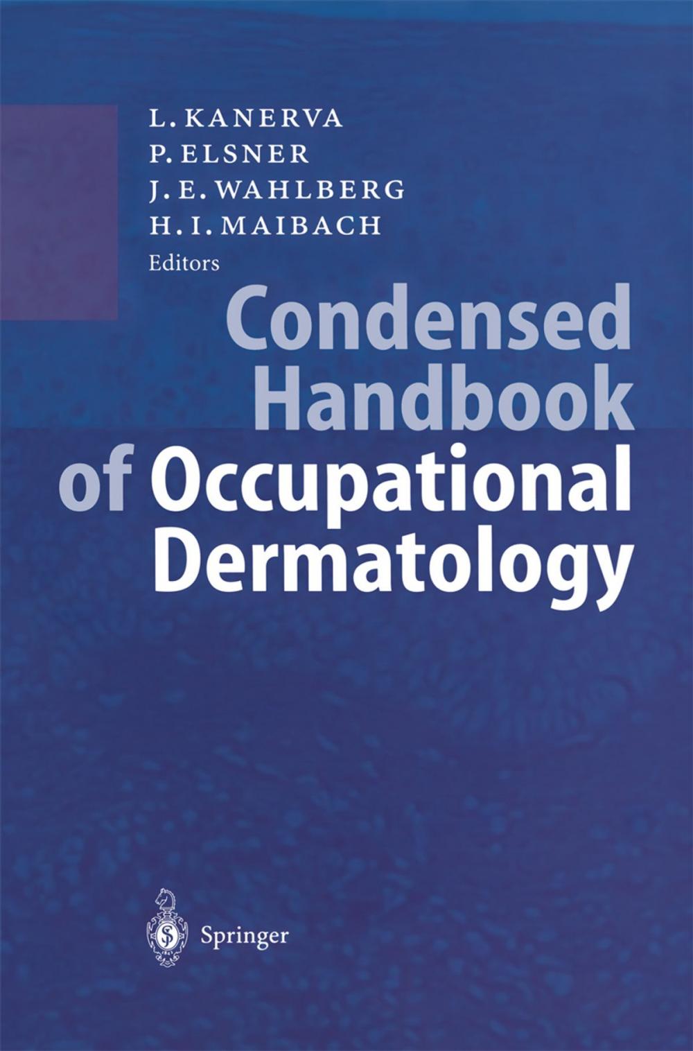 Big bigCover of Condensed Handbook of Occupational Dermatology