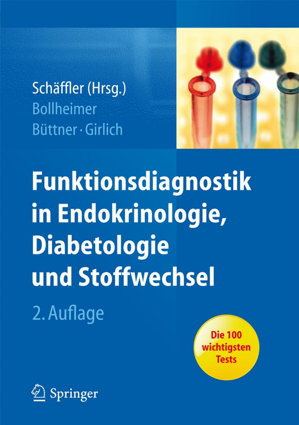 Big bigCover of Funktionsdiagnostik in Endokrinologie, Diabetologie und Stoffwechsel