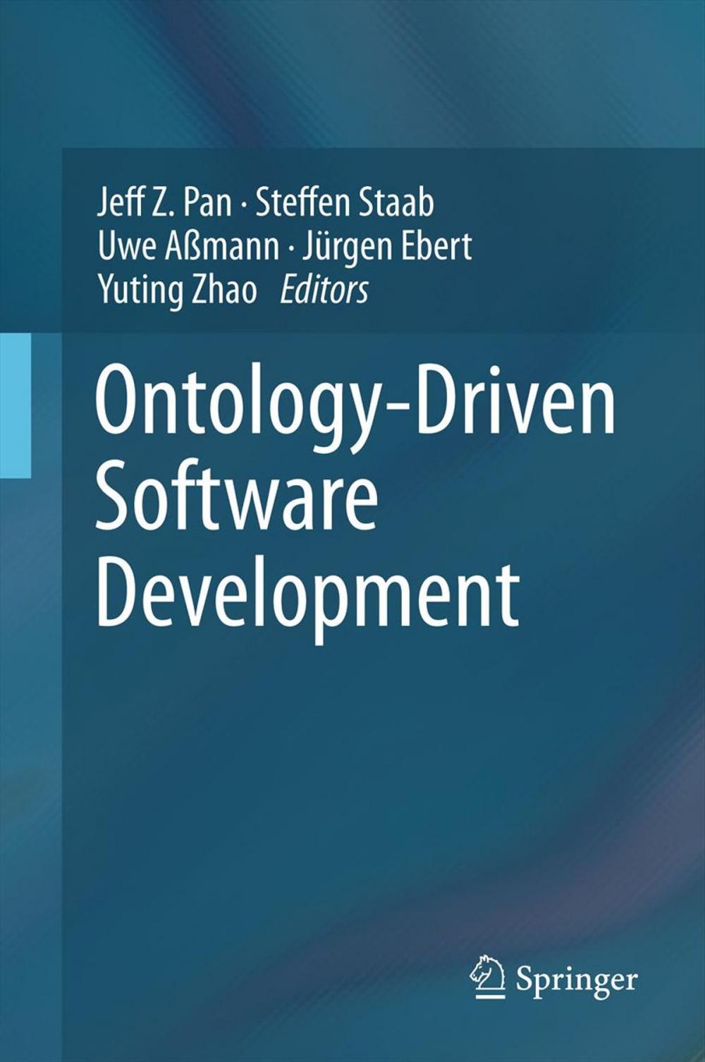 Big bigCover of Ontology-Driven Software Development