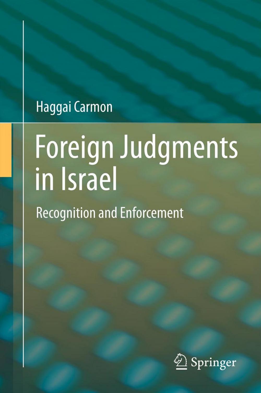 Big bigCover of Foreign Judgments in Israel