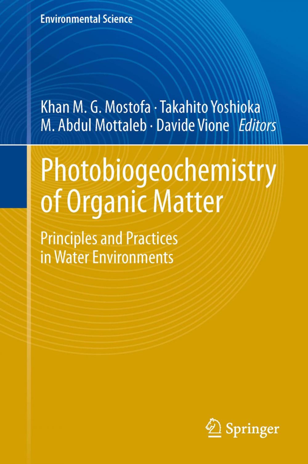 Big bigCover of Photobiogeochemistry of Organic Matter