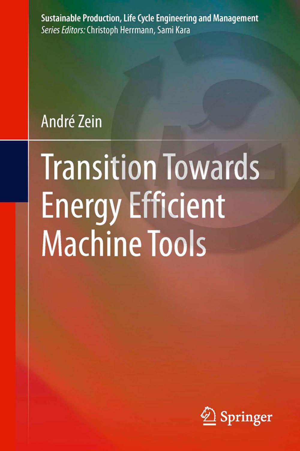 Big bigCover of Transition Towards Energy Efficient Machine Tools