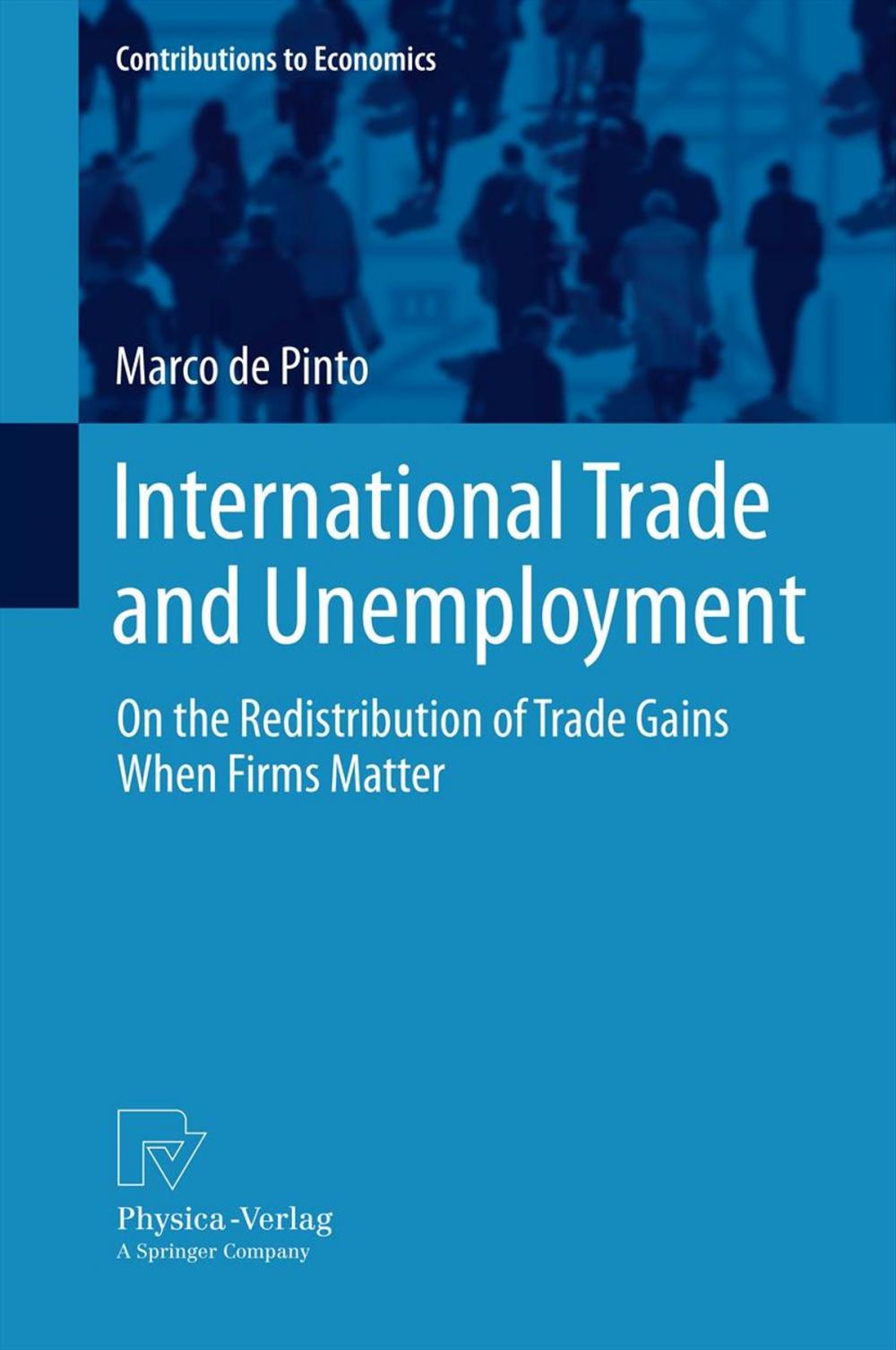 Big bigCover of International Trade and Unemployment