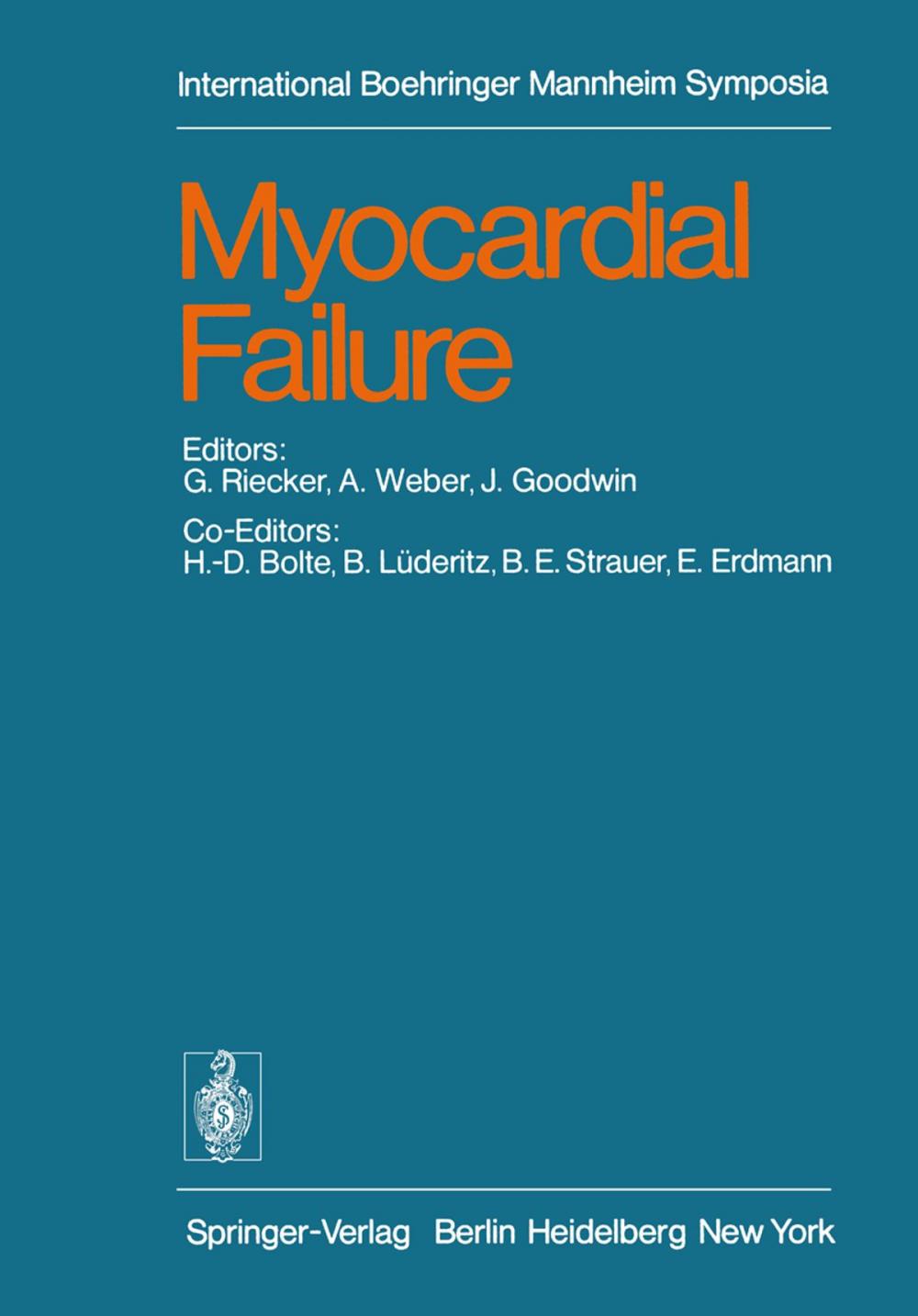 Big bigCover of Myocardial Failure