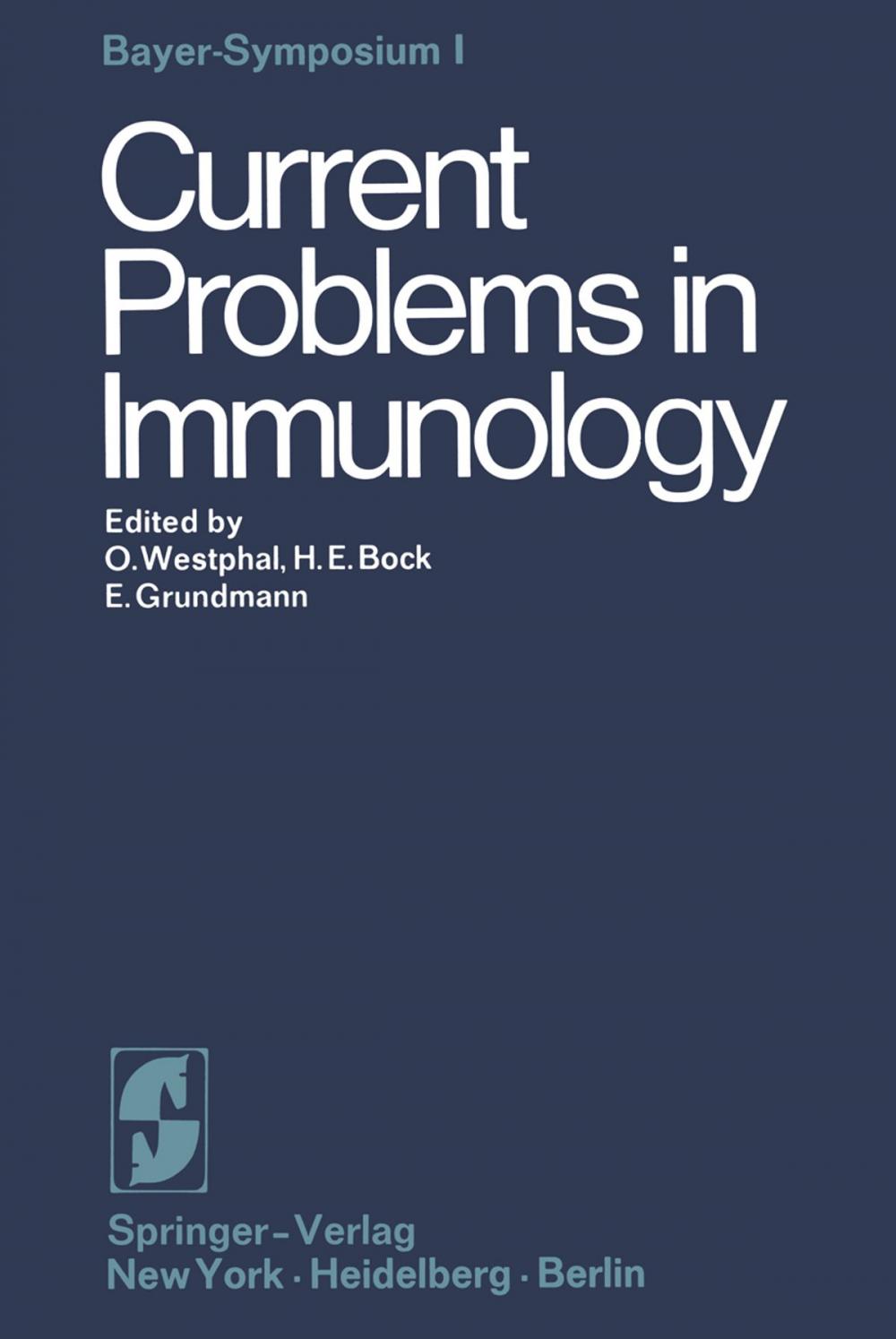 Big bigCover of Current Problems in Immunology