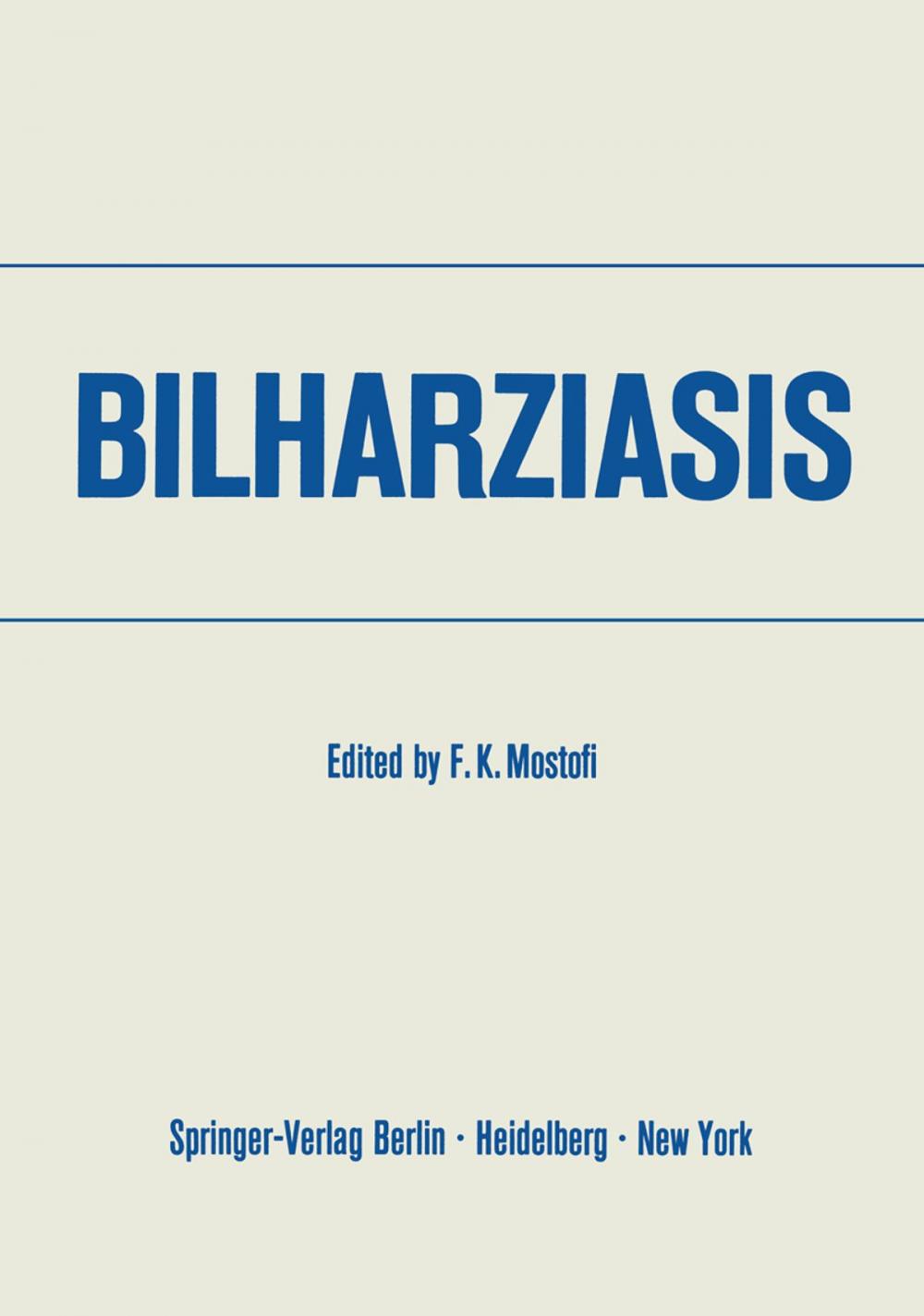 Big bigCover of Bilharziasis