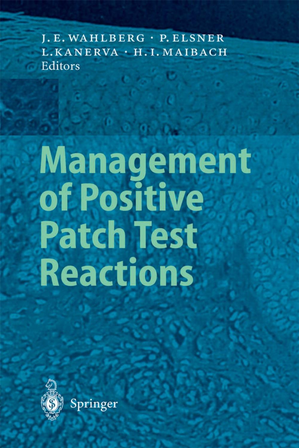 Big bigCover of Management of Positive Patch Test Reactions