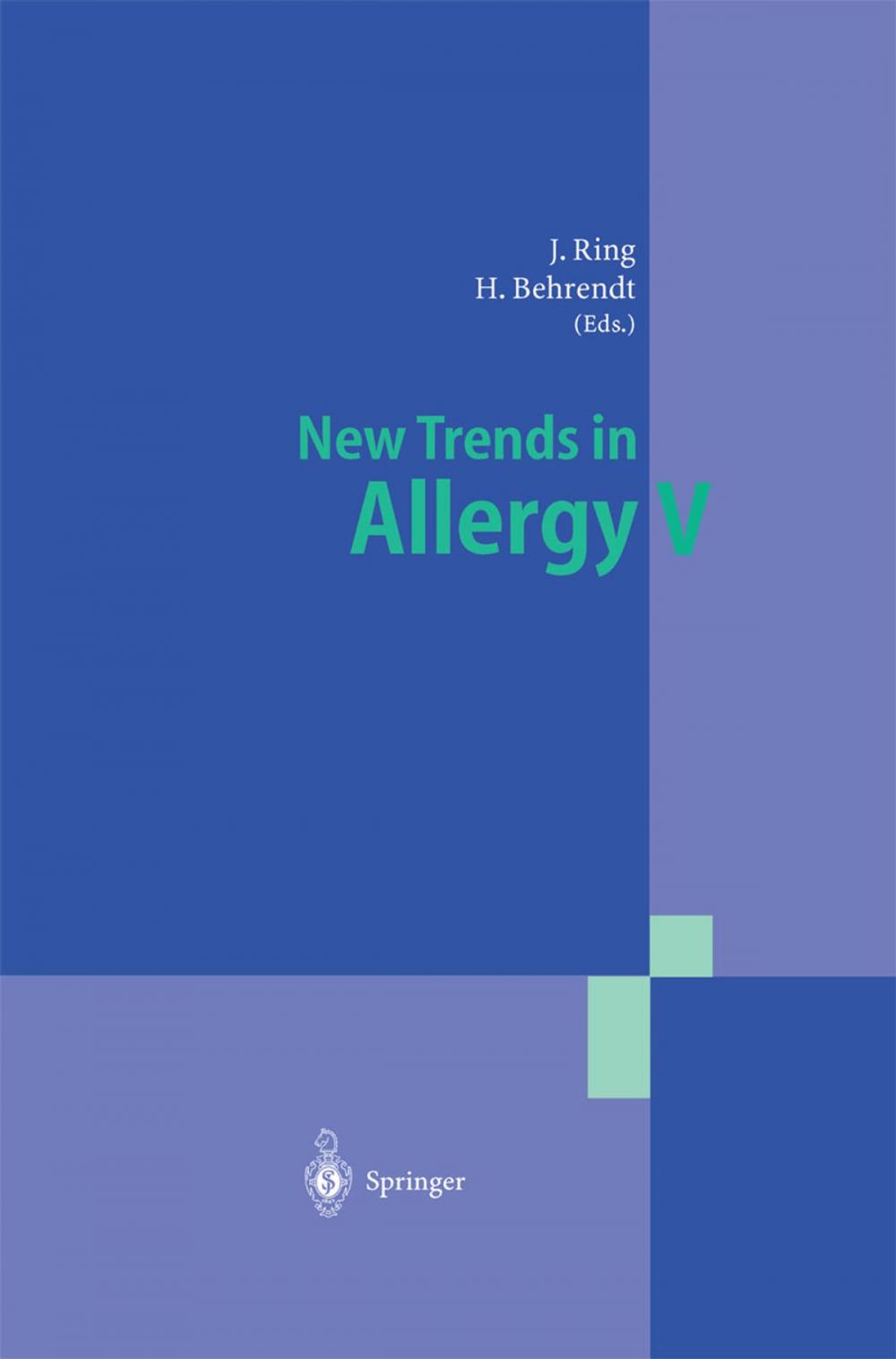 Big bigCover of New Trends in Allergy V