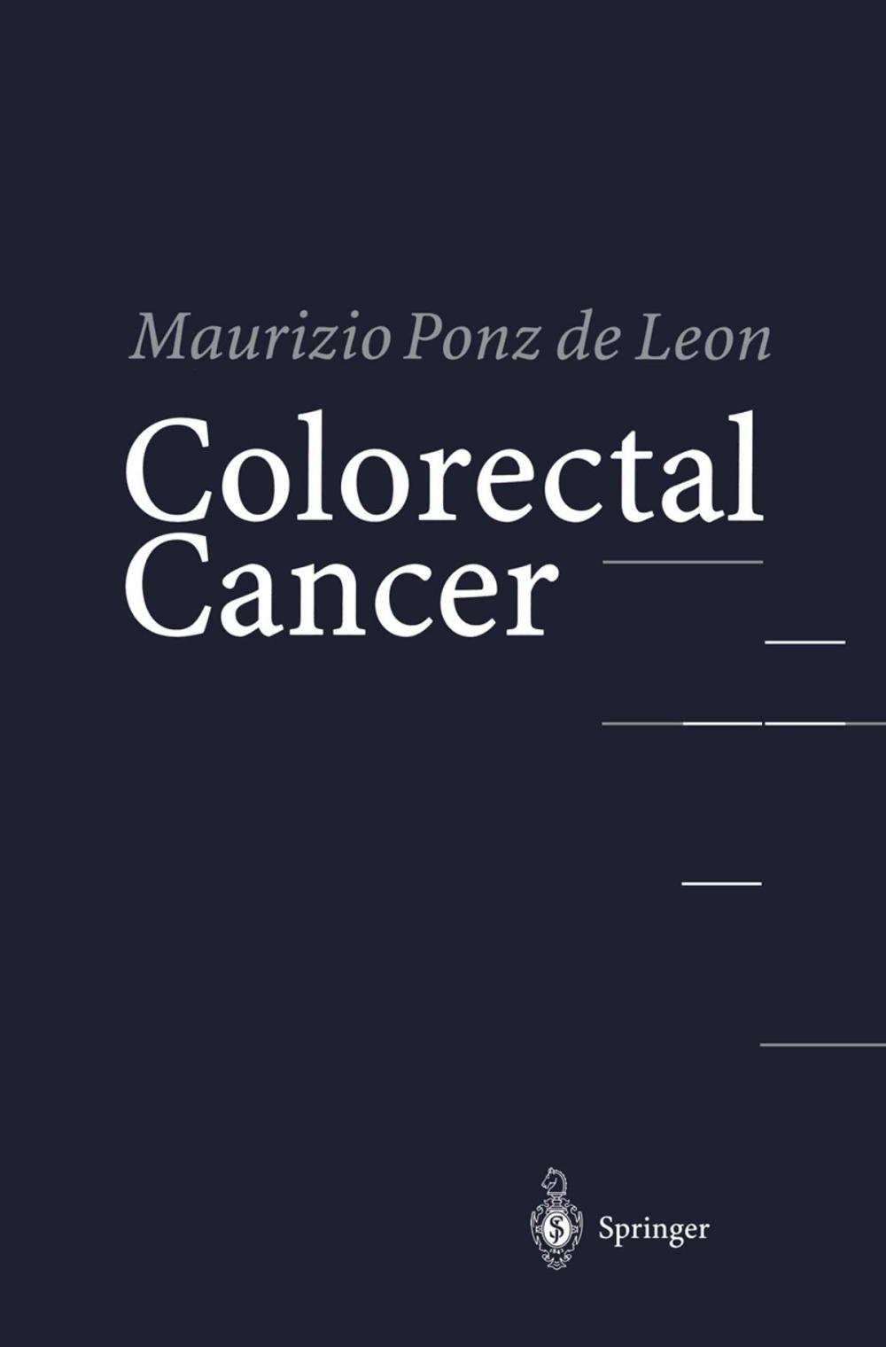 Big bigCover of Colorectal Cancer