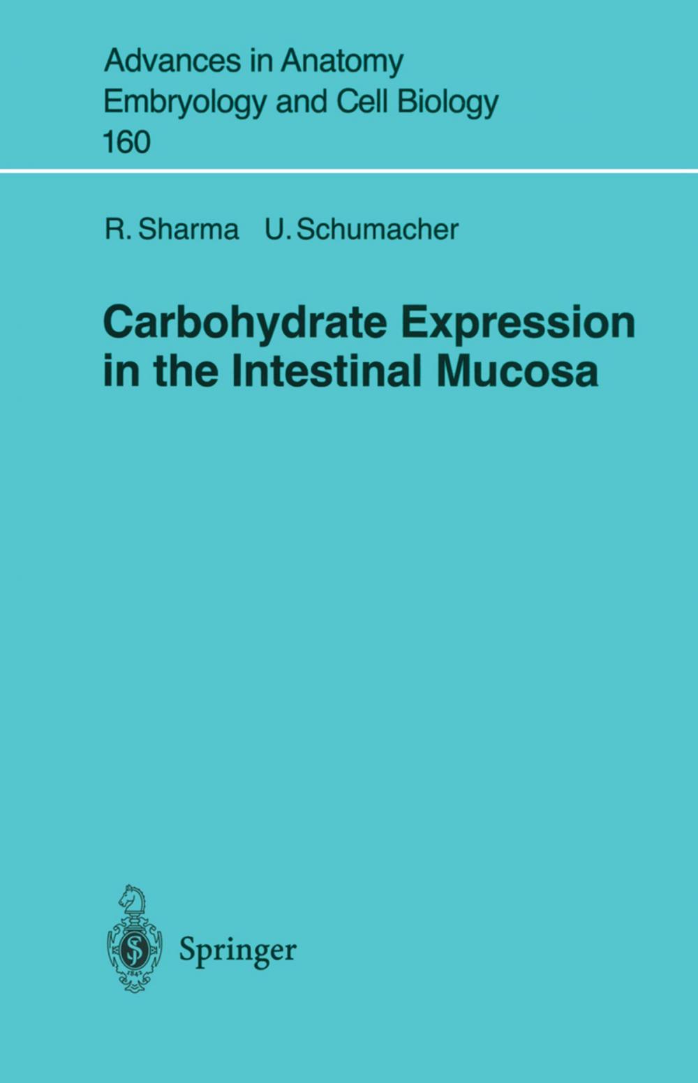 Big bigCover of Carbohydrate Expression in the Intestinal Mucosa