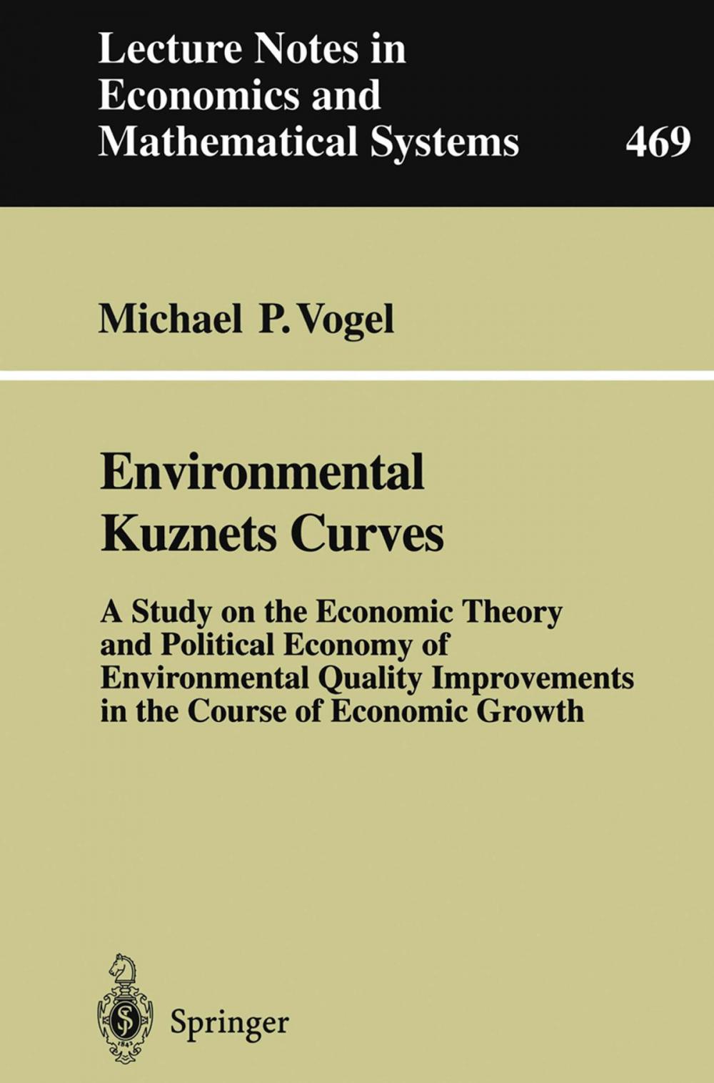 Big bigCover of Environmental Kuznets Curves