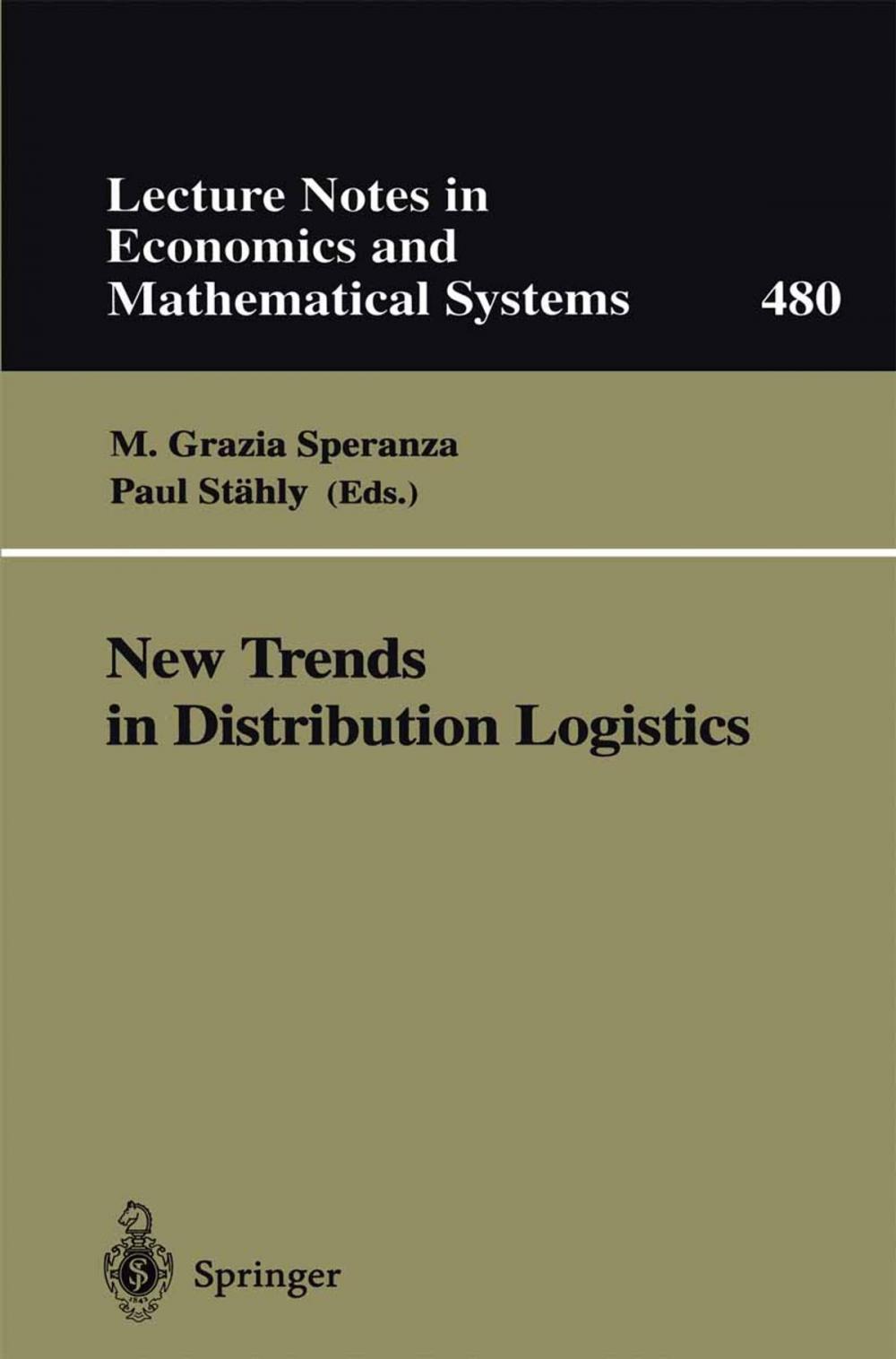 Big bigCover of New Trends in Distribution Logistics