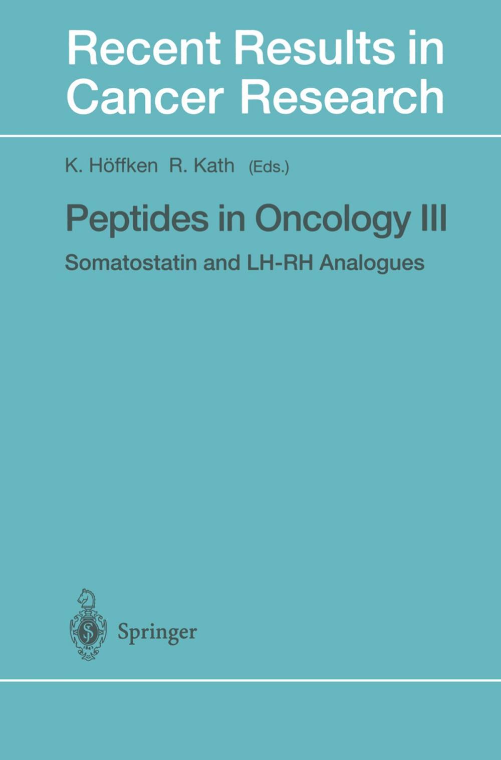 Big bigCover of Peptides in Oncology III