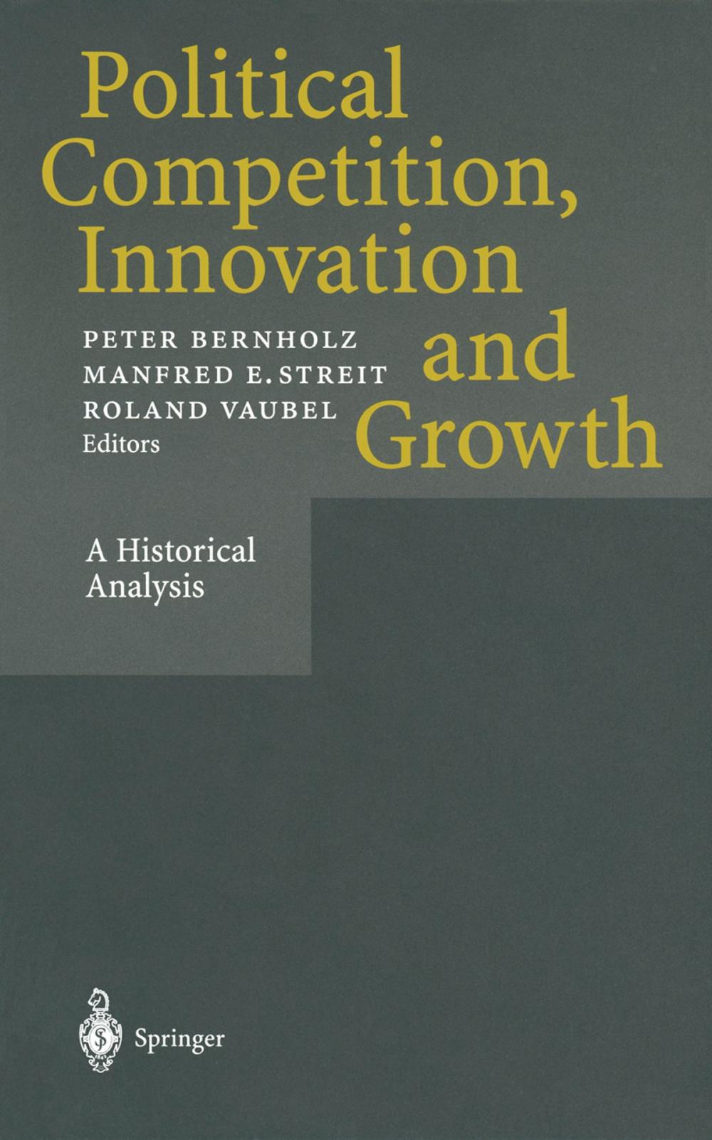 Big bigCover of Political Competition, Innovation and Growth