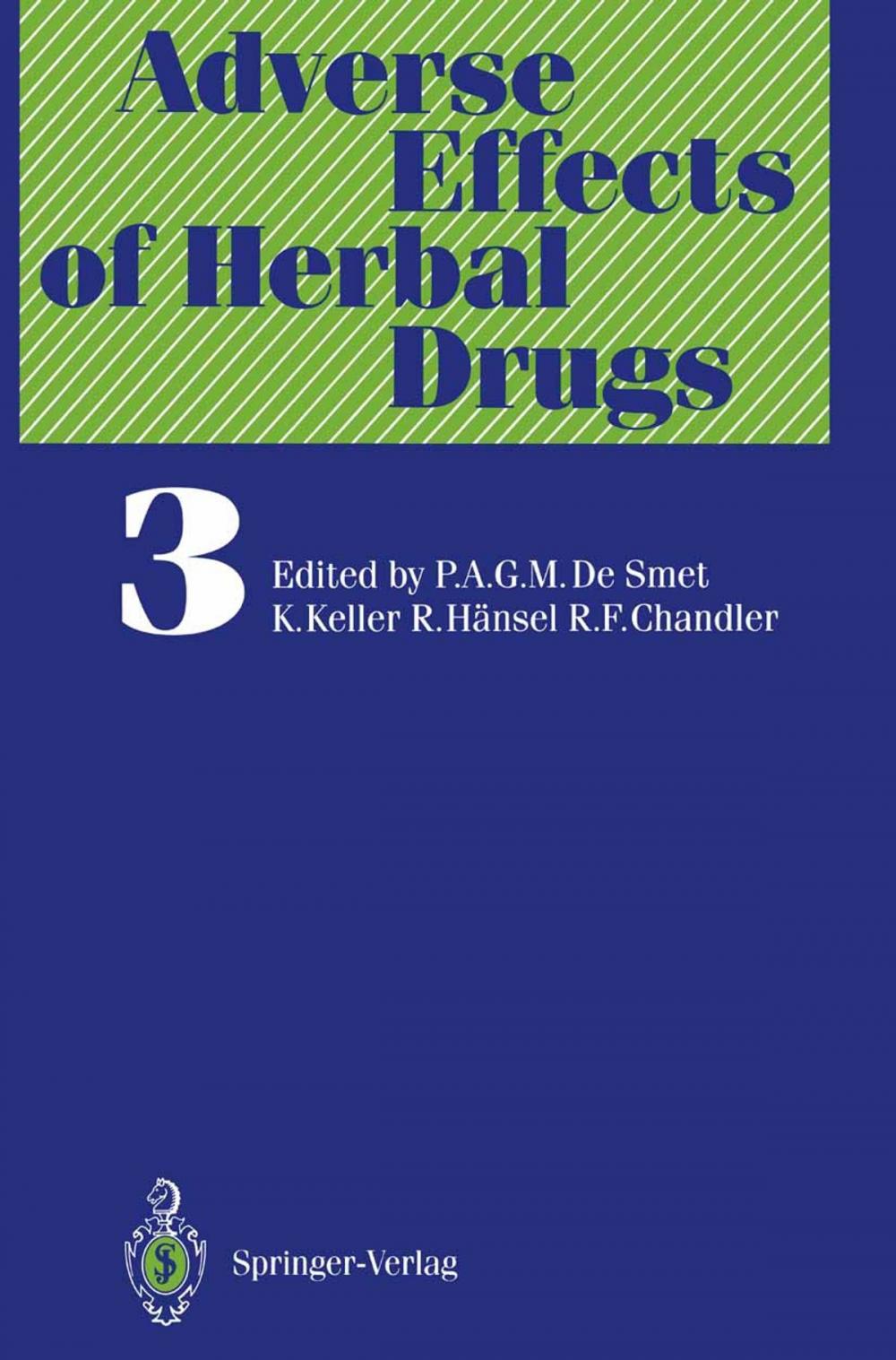 Big bigCover of Adverse Effects of Herbal Drugs