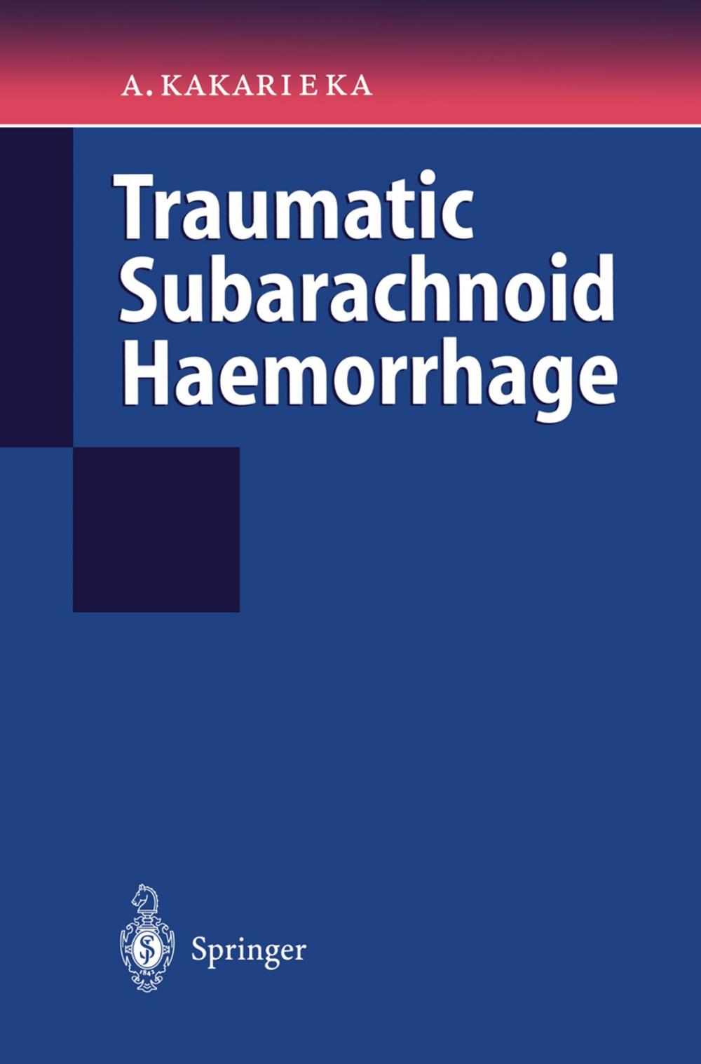 Big bigCover of Traumatic Subarachnoid Haemorrhage