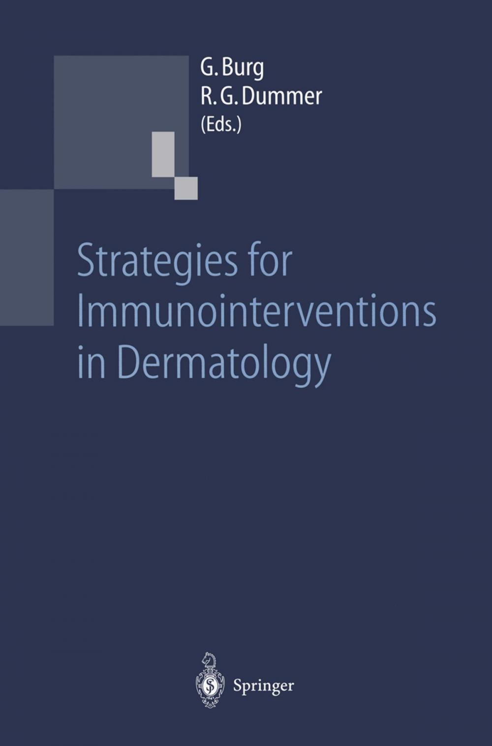 Big bigCover of Strategies for Immunointerventions in Dermatology