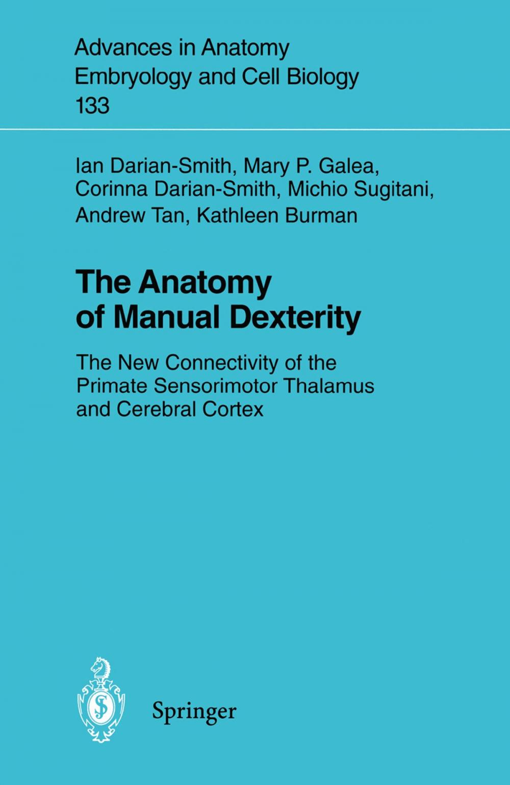 Big bigCover of The Anatomy of Manual Dexterity