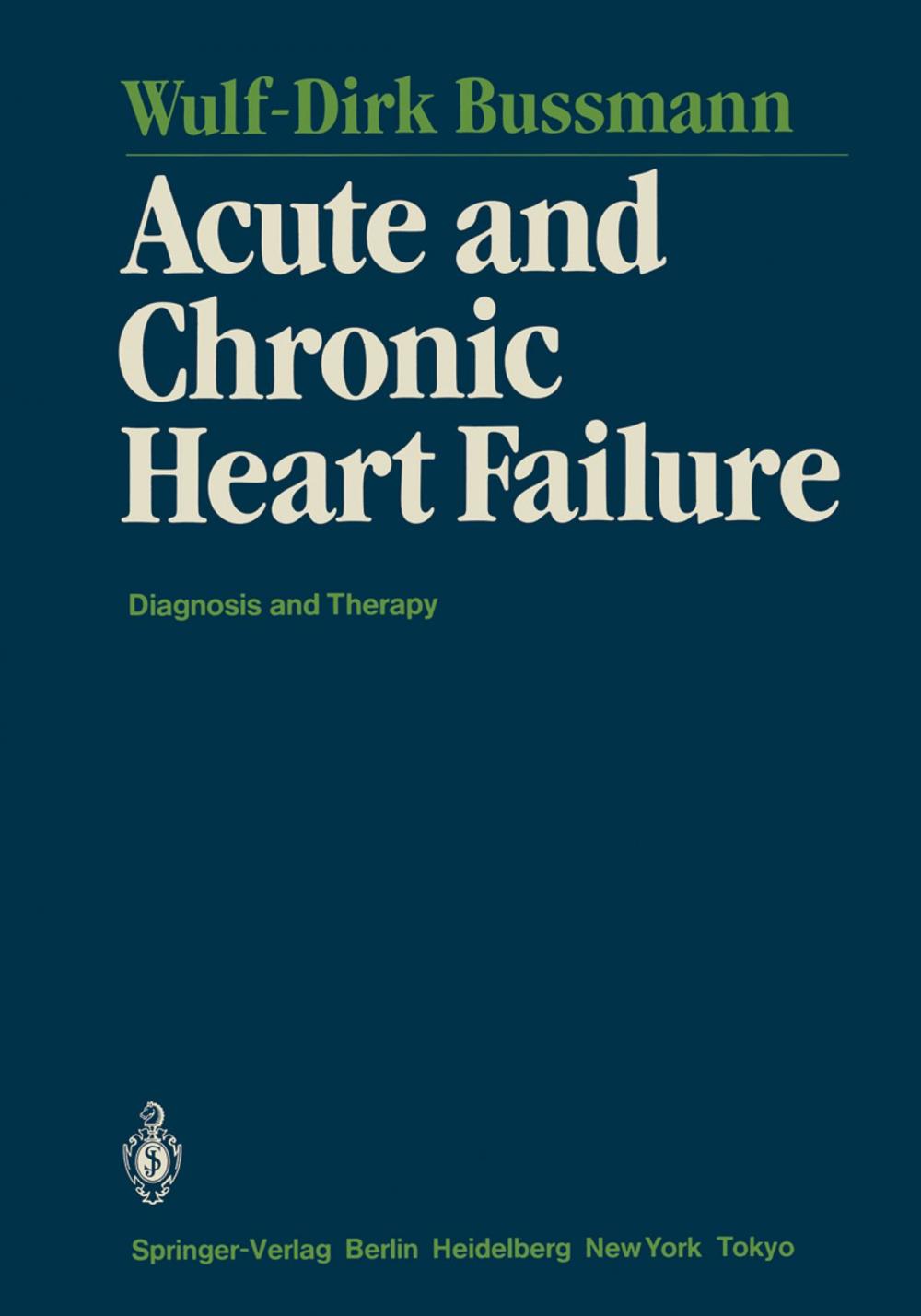 Big bigCover of Acute and Chronic Heart Failure