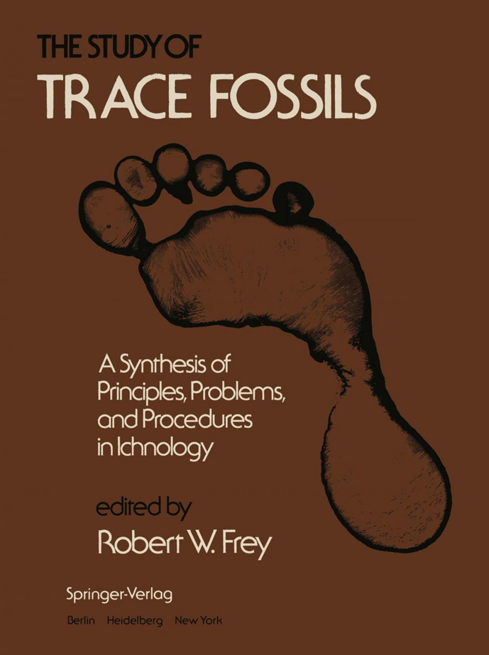 Big bigCover of The Study of Trace Fossils