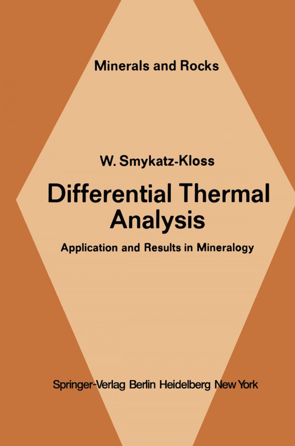 Big bigCover of Differential Thermal Analysis